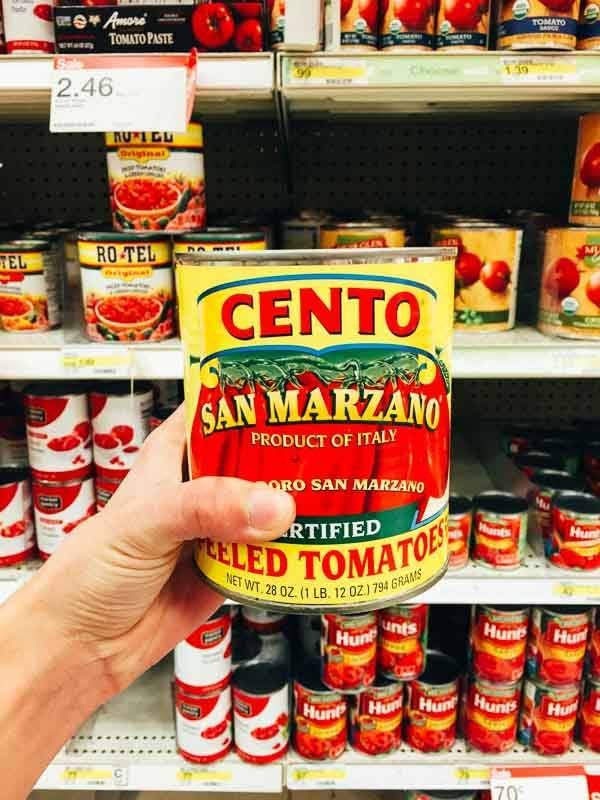 Grocery Shopping at Target - San Marzano.