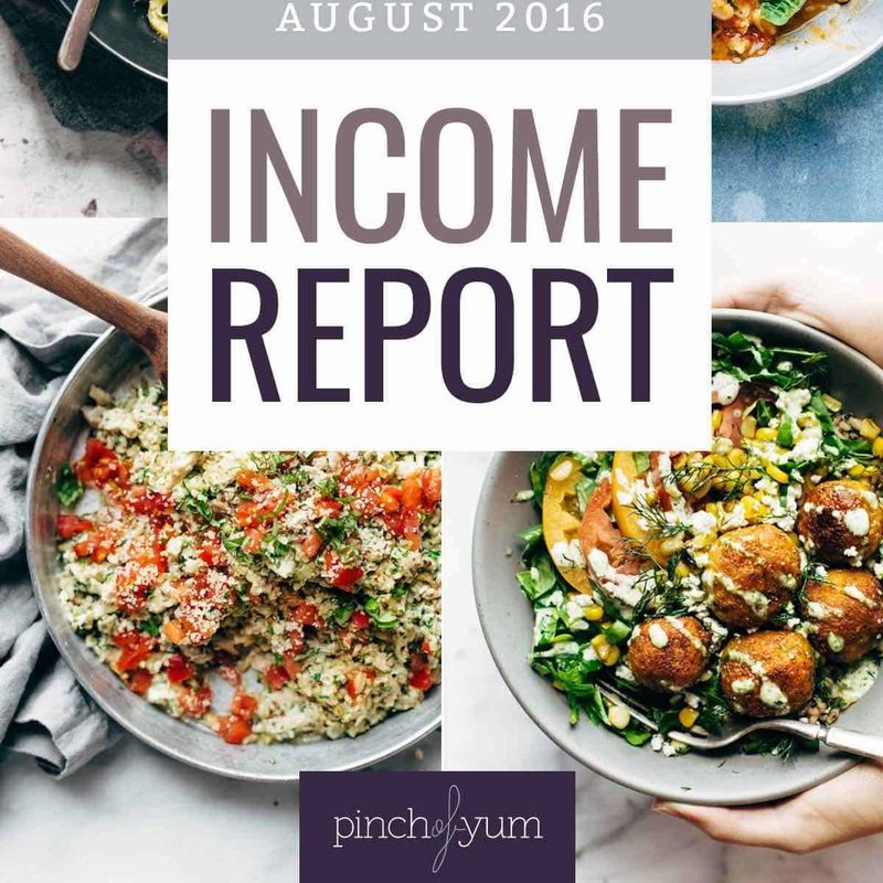 August Income Report