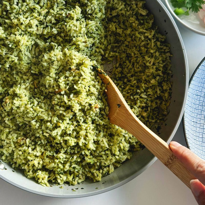 A picture of Amazing Green Rice