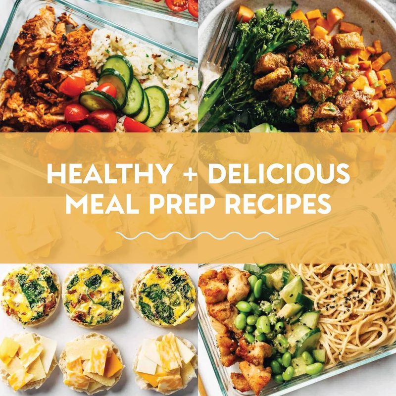 Healthy meal prep recipes.